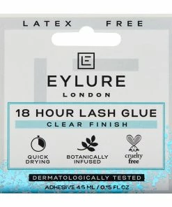 Eylure NEW IN 18 Hour Lash Glue In Clear Finish (Latex Free)