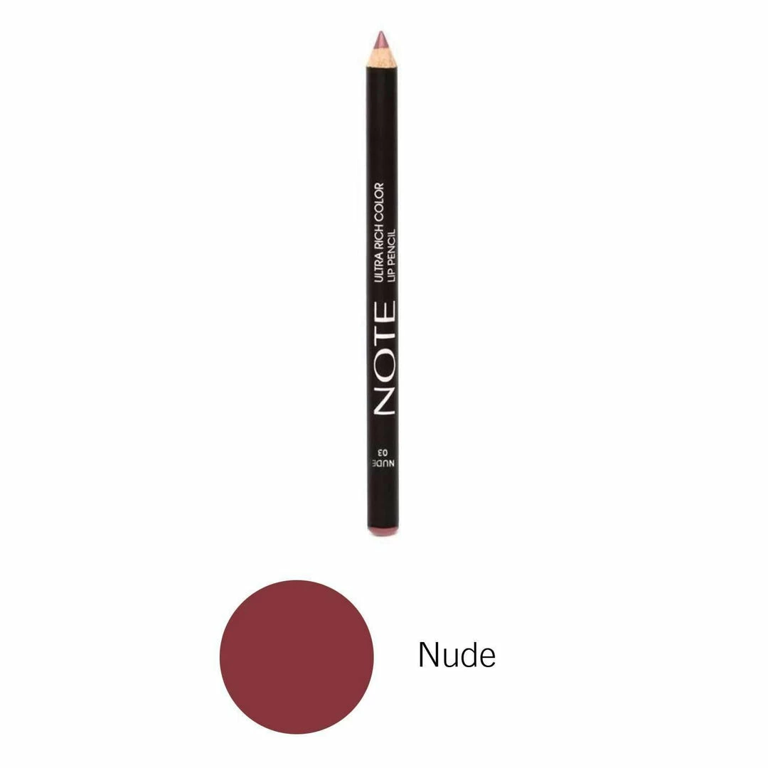 Note Cosmetics Ultra Rich Colour Lip Pencil MAKEUP 4 Note Cosmetics Ultra Rich Colour Lip Pencil MAKEUP