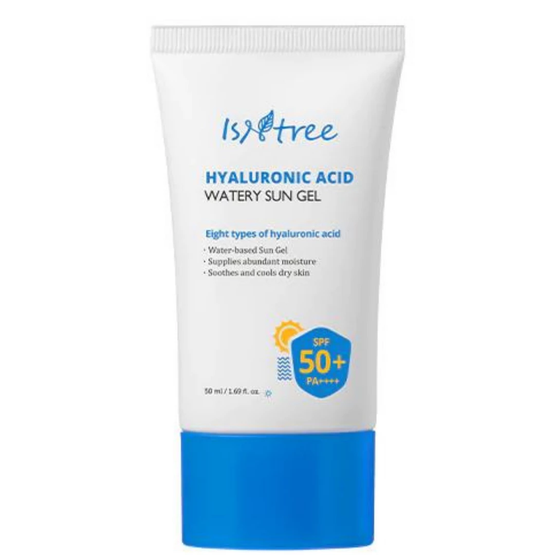 Isntree NEW IN Hyaluronic Acid Watery Sun Gel SPF50 3 Isntree NEW IN Hyaluronic Acid Watery Sun Gel SPF50