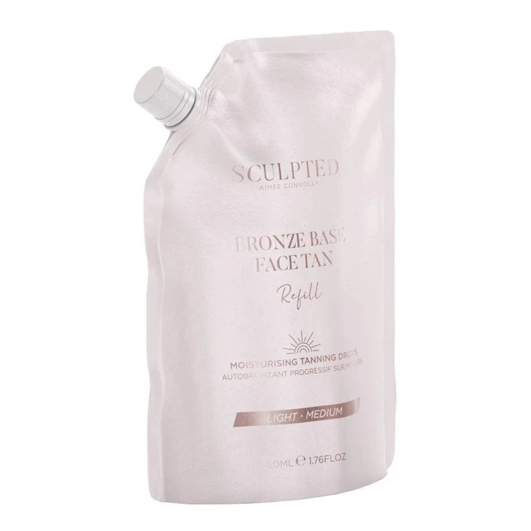 Sculpted By Aimee Bronze Base Face Tan Refill NEW IN 3 Sculpted By Aimee Bronze Base Face Tan Refill NEW IN