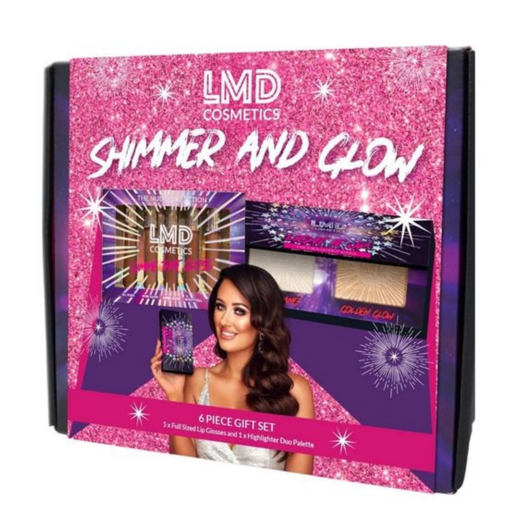 LMD Cosmetics NEW IN Shimmer And Glow Gift Set 3 LMD Cosmetics NEW IN Shimmer And Glow Gift Set