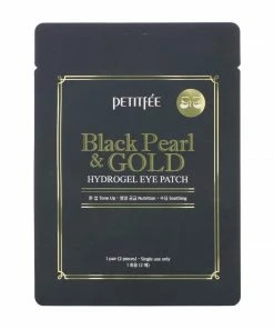 Petitfee SKINCARE Hydrogel Black And Pearl Eye Patch (1 Pair)