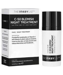 The INKEY List NEW IN C-50 Blemish Night Treatment