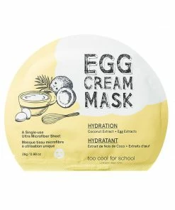 Too Cool For School Egg Cream Masks SKINCARE