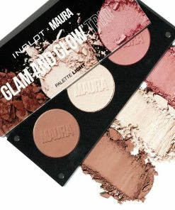 Inglot MAKEUP Glam And Glow Trio Palette