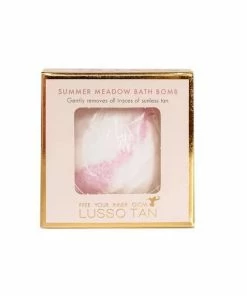 Lusso Tan TANNING Summer Meadow Tan Remover Bath Bomb